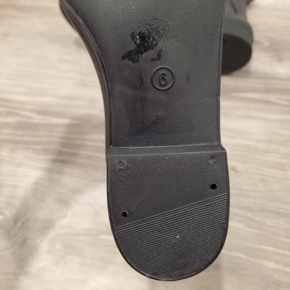 NEW Jeffrey Campbell Play Chelsea Black Ankle Rain Boots